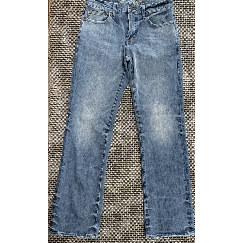 American Eagle Original Boot Extreme Flex Jeans Mens 30x34 Medium Wash Stretch